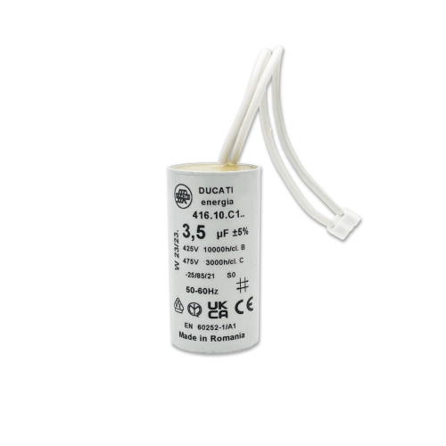 Photo produit du condensateur à connecteur 3,5 microfarad