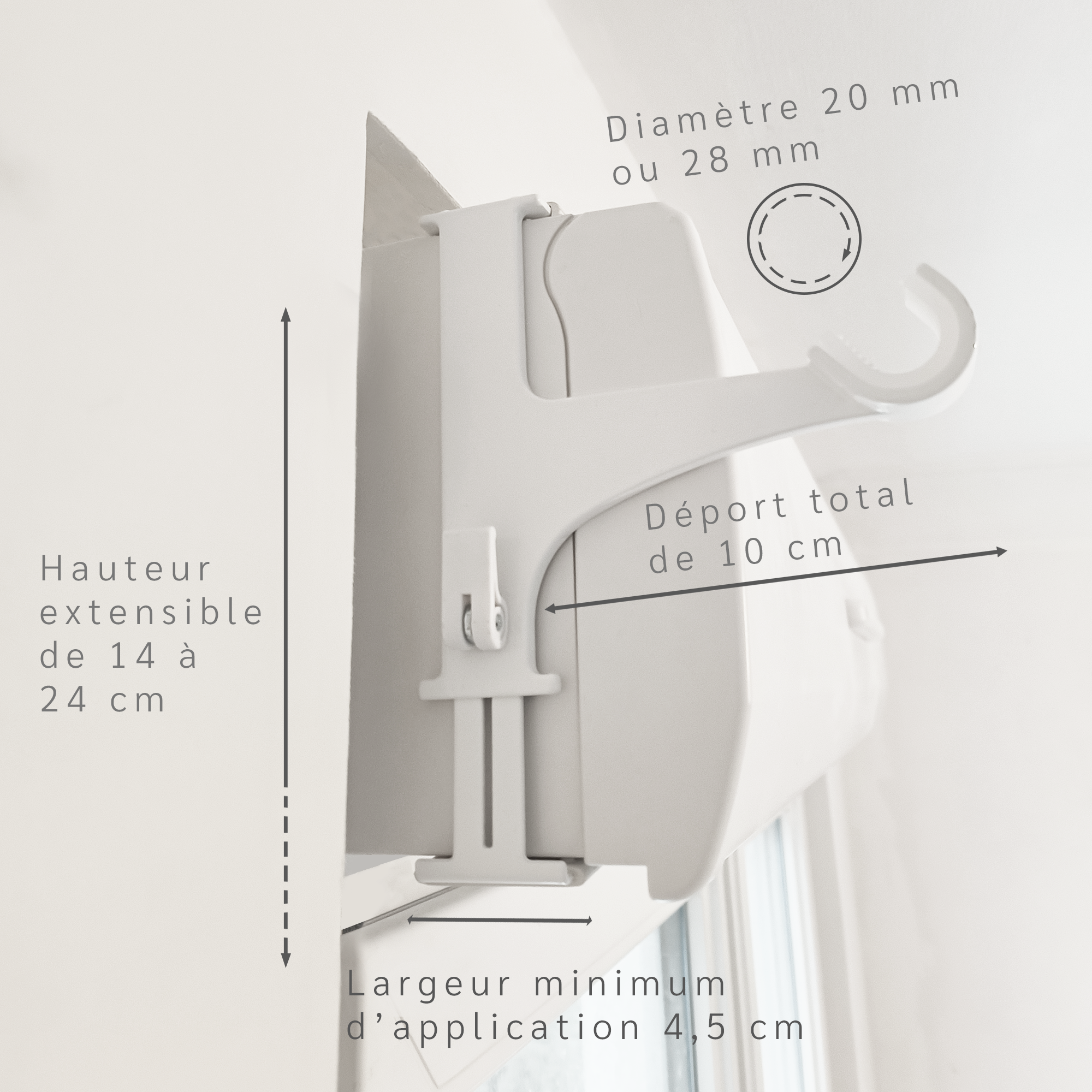 Kit de 2 supports V2 sans perçage reconditionnés – Image 3