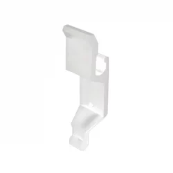 Photo d'un support blanc pour espagnolette 2 vantaux