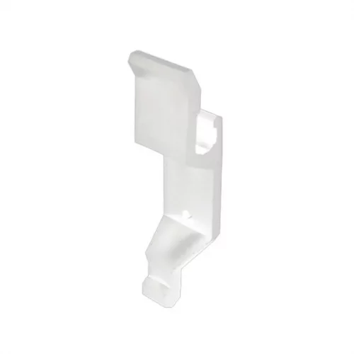 Photo d'un support blanc pour espagnolette 2 vantaux