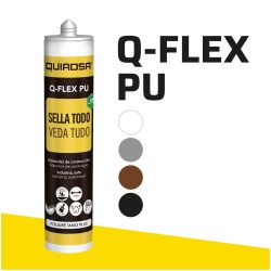 Mastic Q-FLEX PU Scelle Tout – 290 mL – Étanchéité Haute Performance